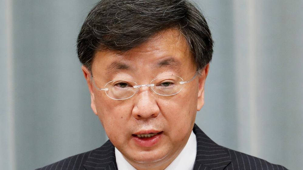 日本內閣官房長官松野博一。(路透社)