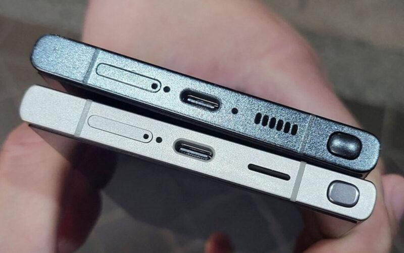 更洗練機身線條！疑似 Galalxy S24 Ultra 樣本機、同 S23 Ultra 拍住比