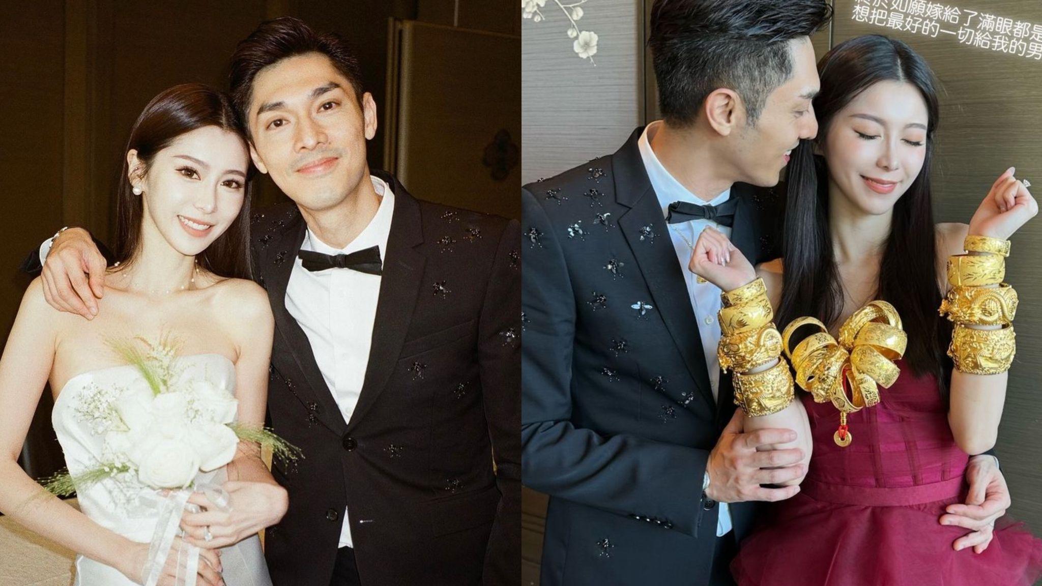 關楚耀與網紅女友Joann拉埋天窗 新娘大曬18隻龍鳳鈪放閃 