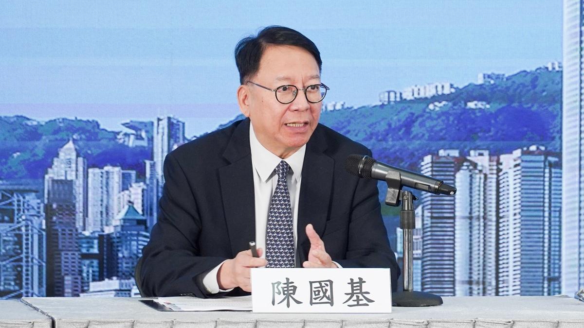 陳國基澄清，政府沒有懲處不投票公務員的機制。(資料圖片／李睿哲攝)