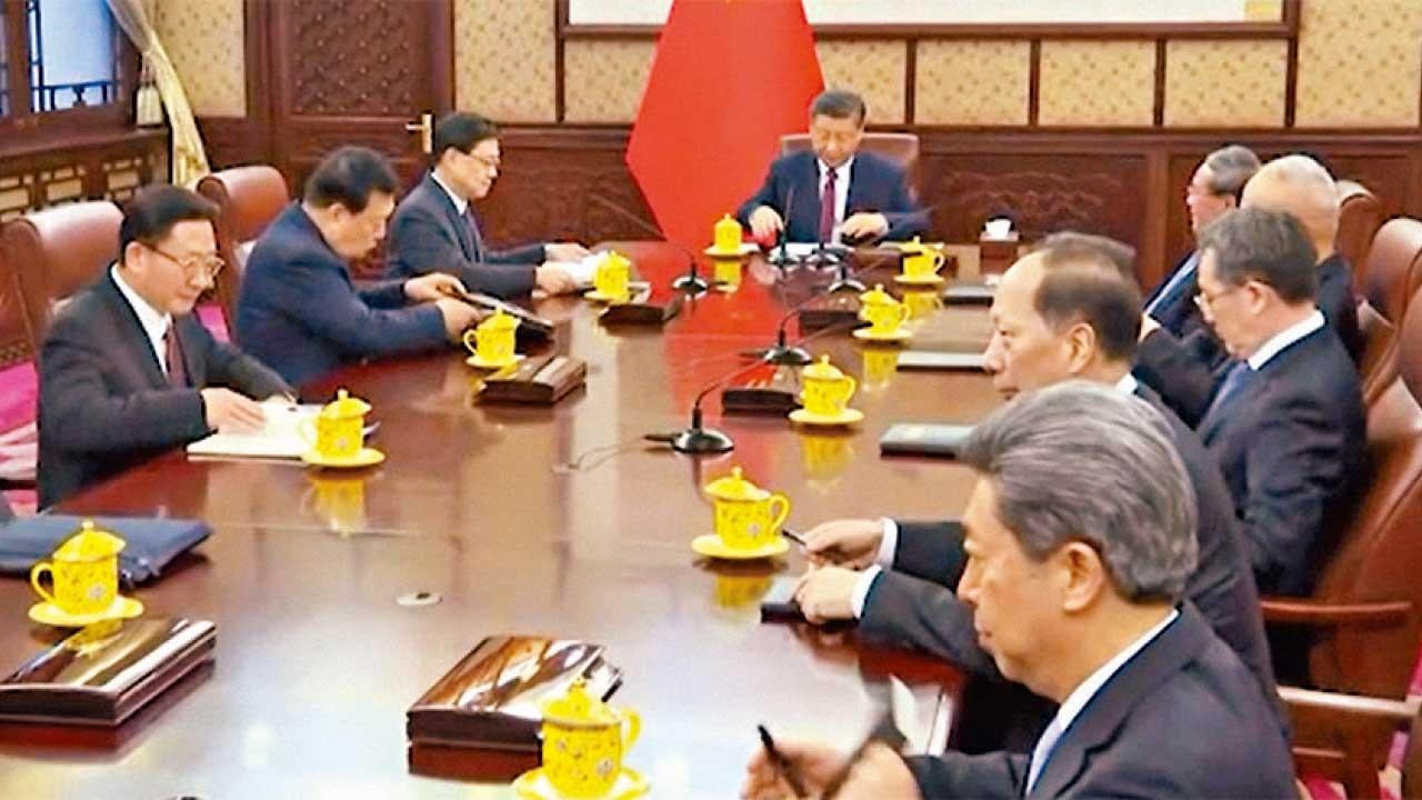 聽取述職報告 習近平：充分肯定李家超及特區政府工作