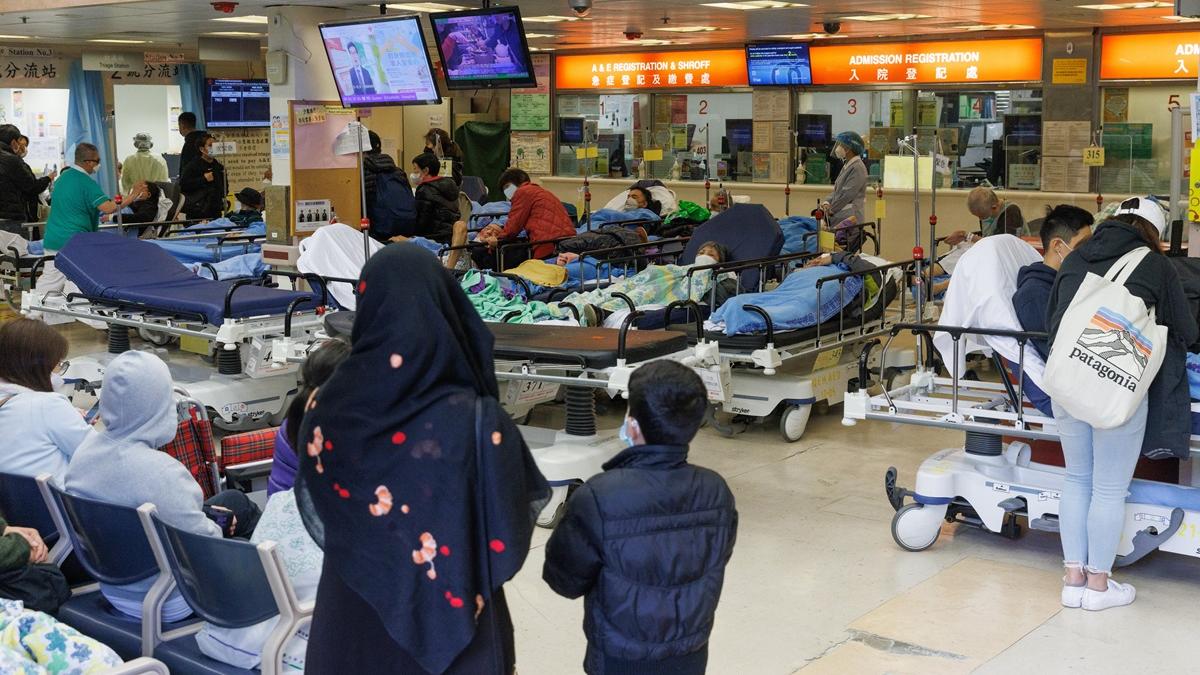 聖誕節長假期部分急症室需要長時間輪候。(資料圖片／蘇文傑攝)
