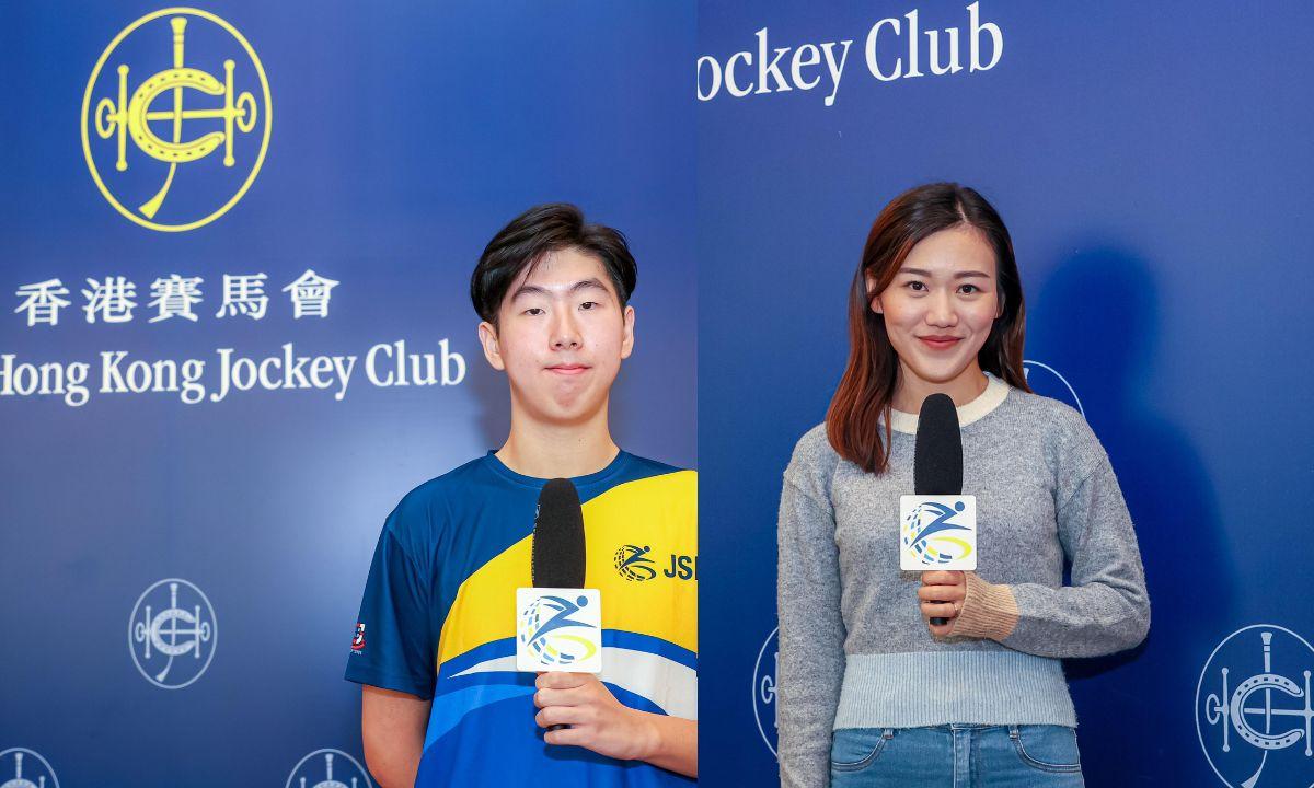 賽馬會青少年體育記者計劃招生 郭海𣿭學懂勇於把握機會 黃凱彥學以致用 (附報名連結)