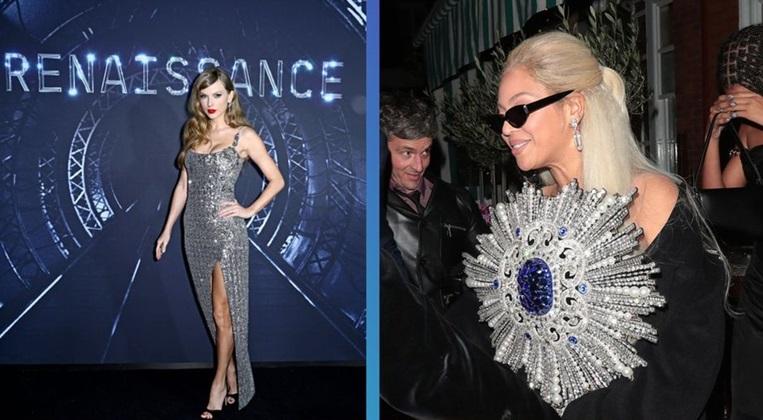 Beyonce穿鑽石裙亮相首映 Taylor Swift閃爆回禮