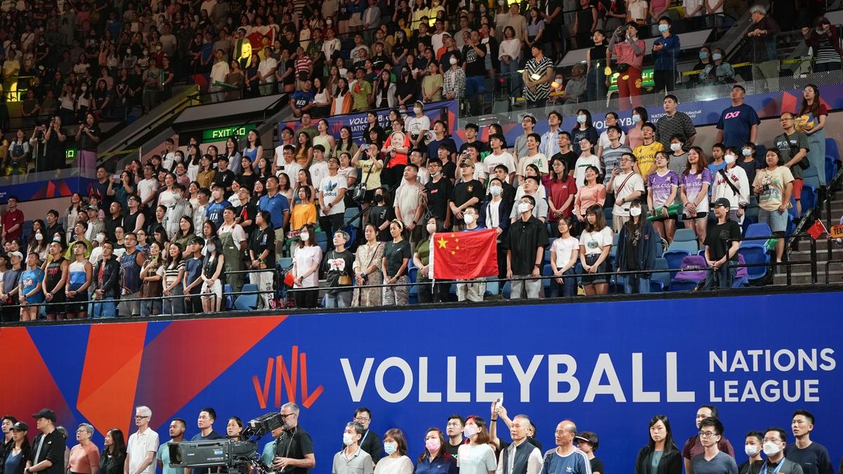 香港體育館今年6月正上演世界女排聯賽。(資料圖片／李睿哲攝)