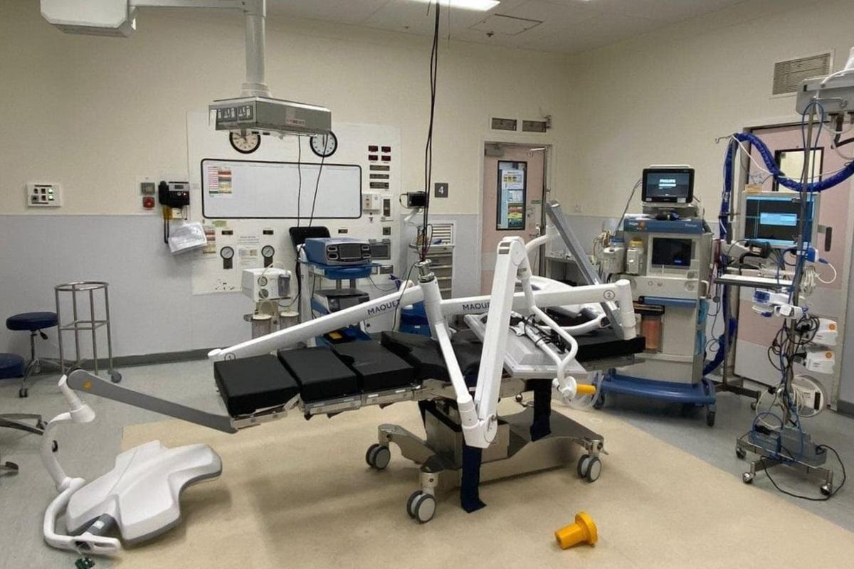 聯合醫院今年2月有手術燈墮下，擊傷一名醫護人員。(資料圖片)