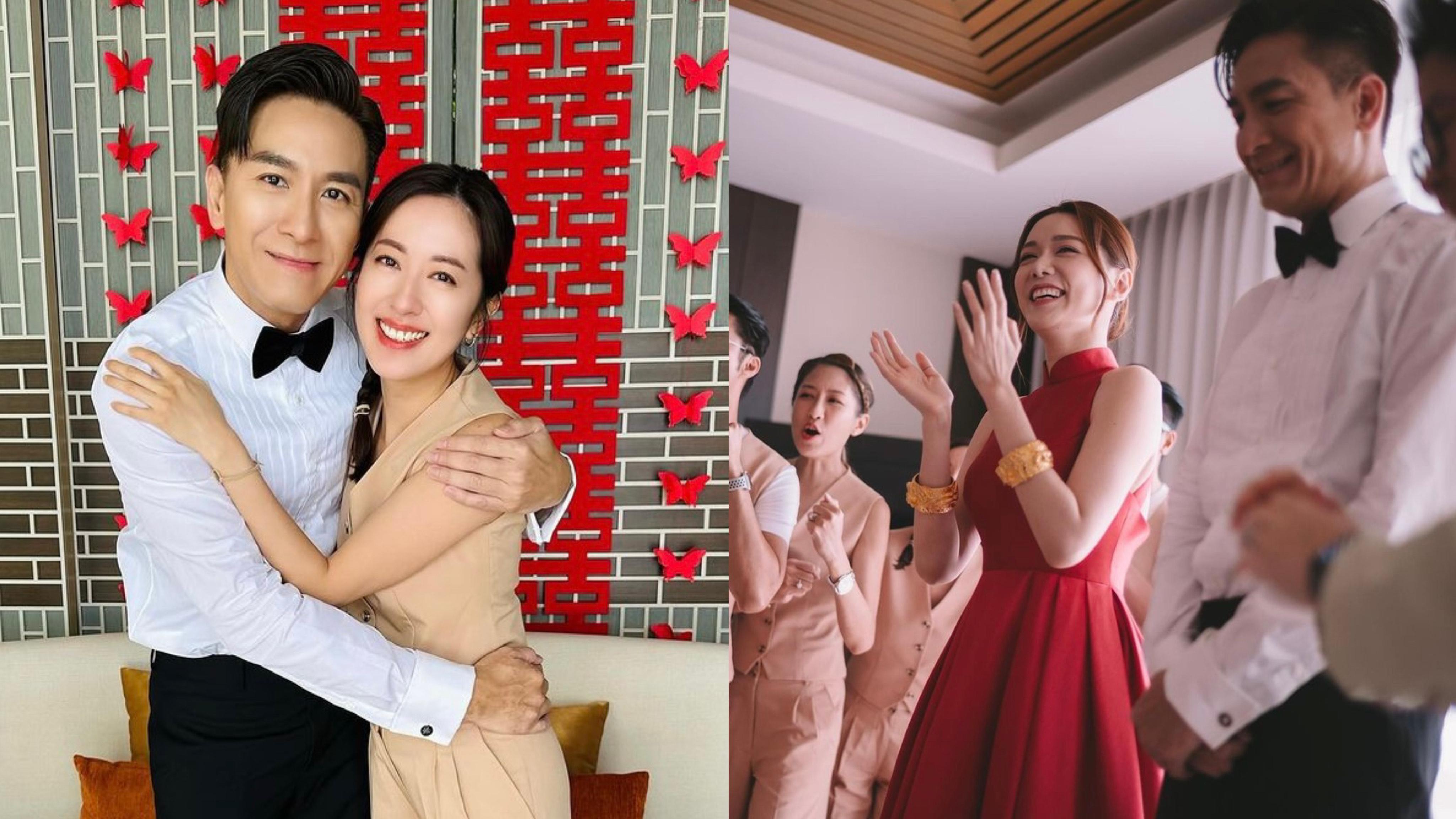 馬國明湯洛雯結婚｜蘇梅島完婚 唐詩詠反串做兄弟賀二哥搵到好老婆 