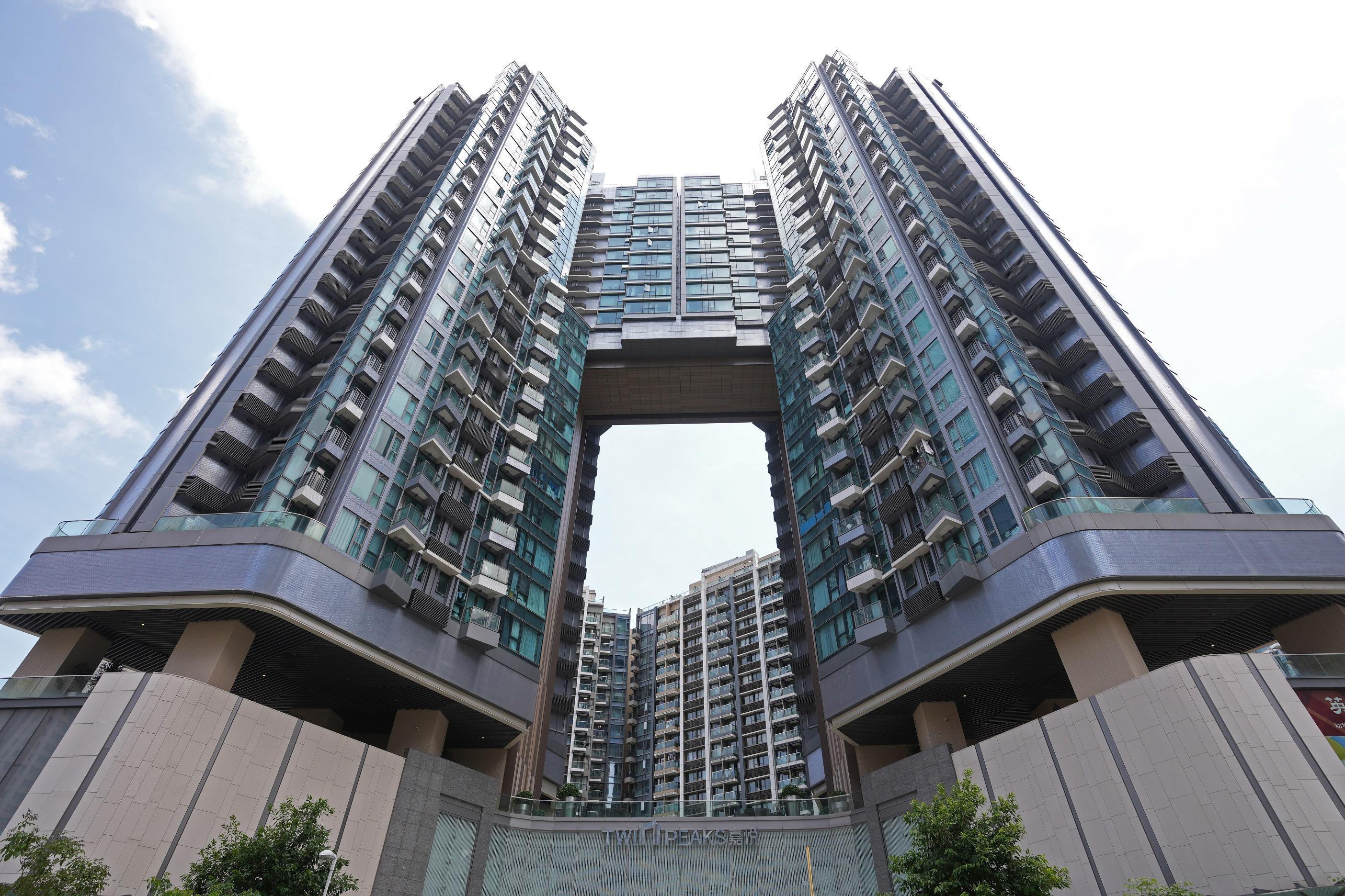 嘉悅由兩座住宅物業組成，最新錄兩房市景戶以768萬元沽出。