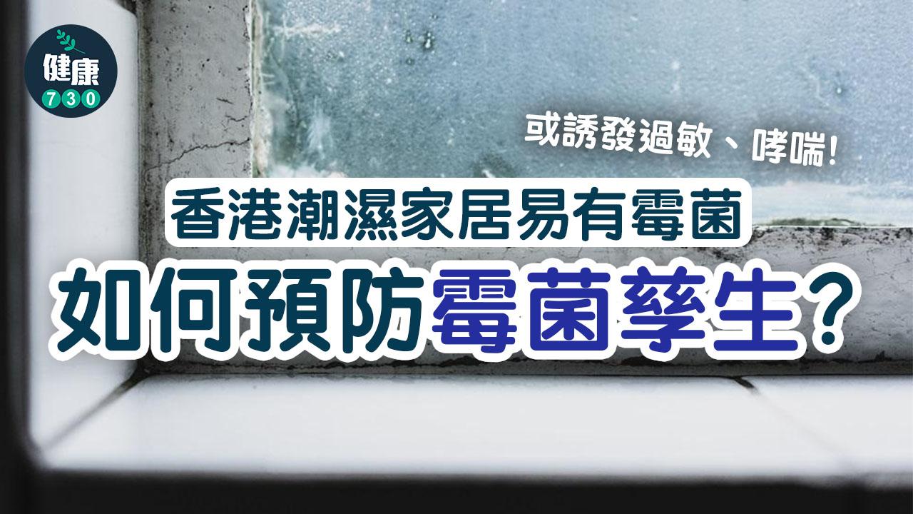 發霉處理｜香港潮濕家居易有霉菌 或誘發過敏、哮喘 市民應如何預防霉菌孳生？