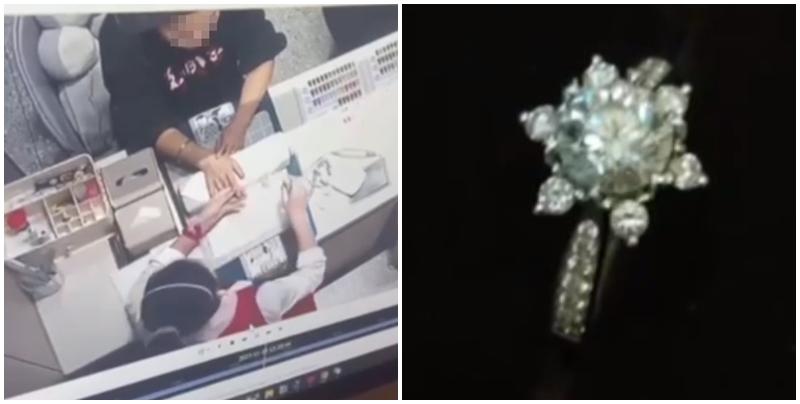 上海女子海底撈做手膜  忘記戴回鑽戒「被當垃圾扔掉」