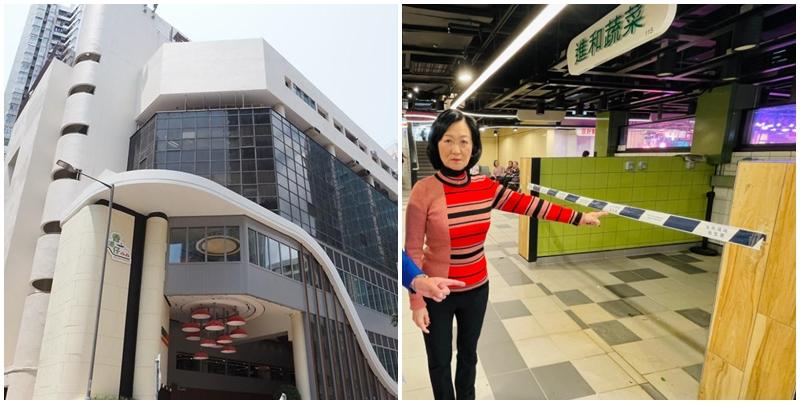 葉劉︰香港仔街市翻新重開冷清  商戶慨嘆市民北上消費紛退租