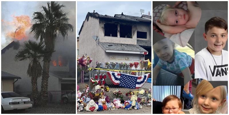 美國發生火災慘劇，亞利桑那州一名父親外出購買聖誕禮物，留下5名2歲至13歲小童在家，期間卻發生大火，鄰居曾試圖救火及爬樓梯救人但失敗，5童全數死亡。