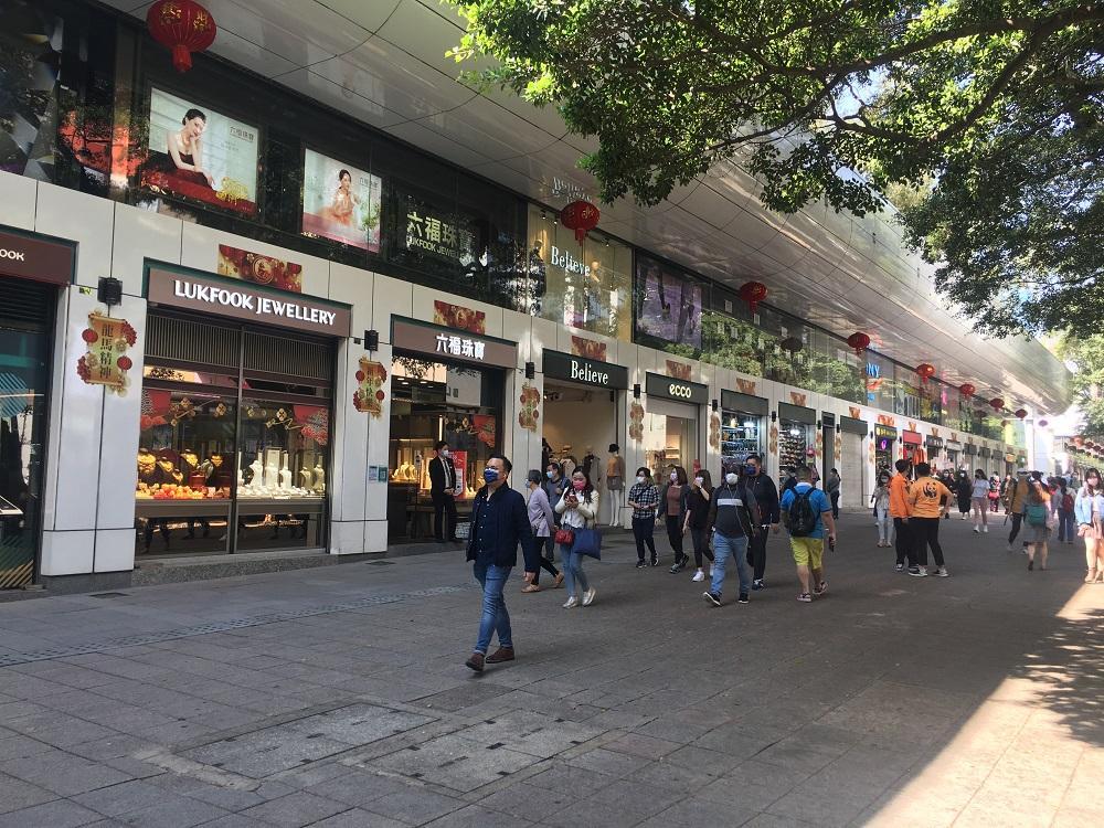 尖沙咀栢麗購物大道