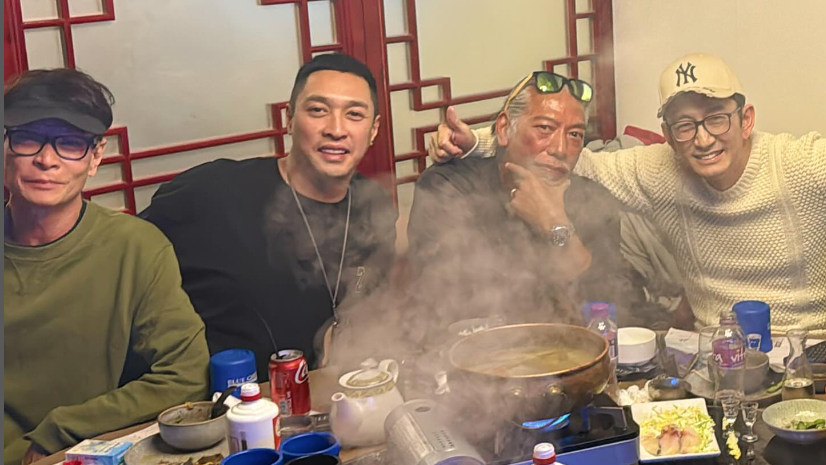 盧惠光相約吳啟華張耀揚打邊爐 彭敬慈激罕現身 