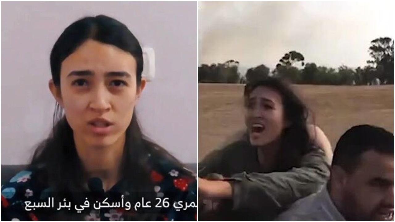 中以混血女大生遭綁架100日，哈馬斯發布最新人質影片。(X)