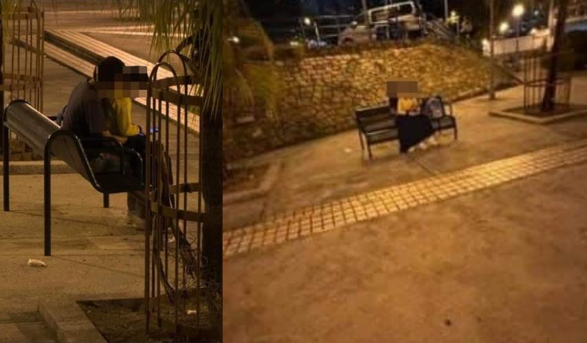 網上熱話｜屯門中年怪叔叔公園內抱陌生男童坐大腿 外套下疑「有所動作」