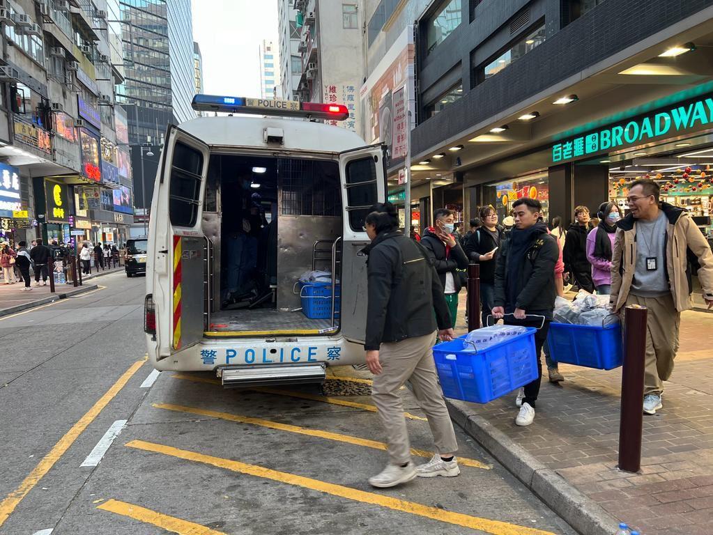 旺角反黑組拘4男涉年利率1000%放貸