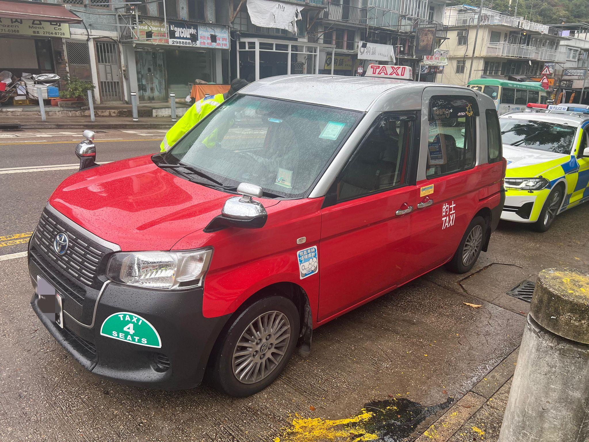 警東九龍打擊的士違法行動　司機拒載無展示的士證收傳票