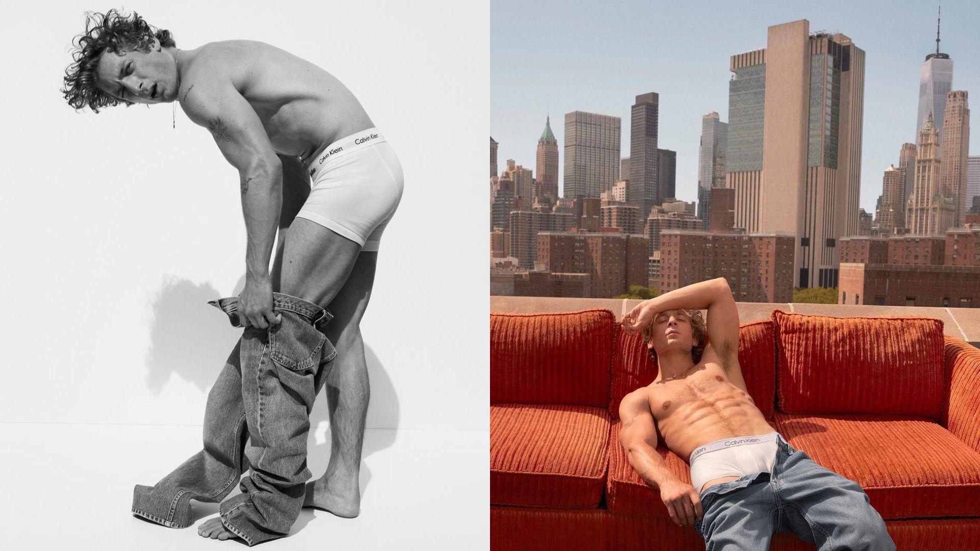 大熊餐廳｜Jeremy Allen White脫了 拍Calvin Klein內褲廣告曬肌肉