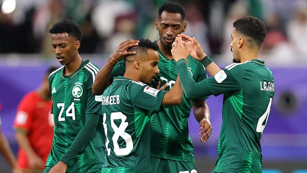 沙特阿拉伯靠VAR反勝阿曼。(路透社)