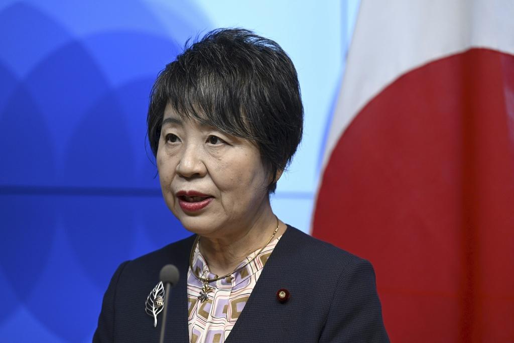 日本外相上川陽子。(資料圖片)