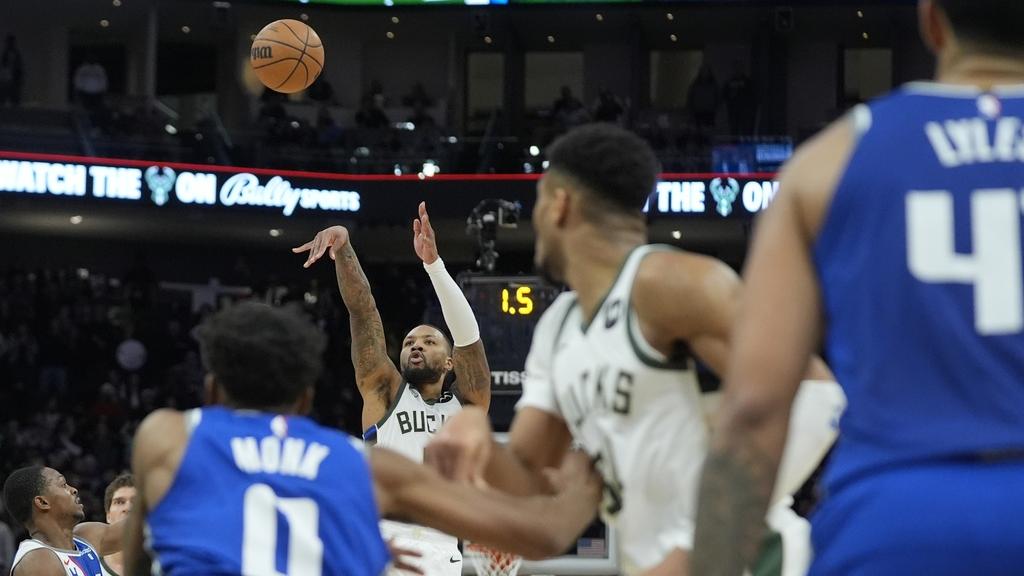 列拿特加時最後一刻3分起手建功。(美聯社)