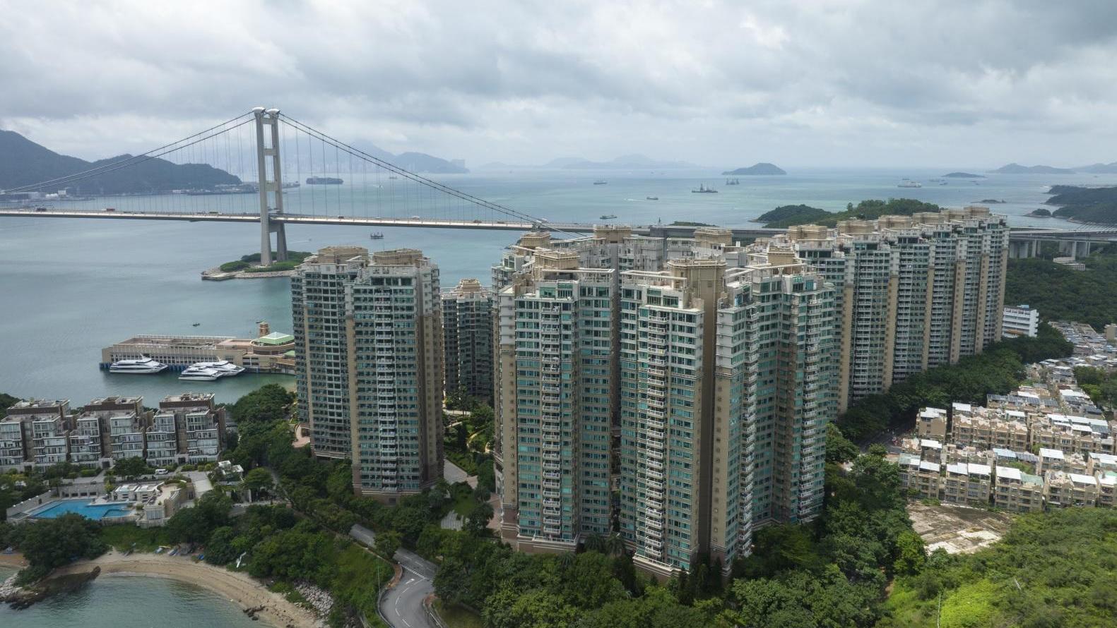 馬灣珀麗灣本年「開齋」，屬蝕讓逾百萬元的青馬大橋海景兩房戶成交。(資料圖片)