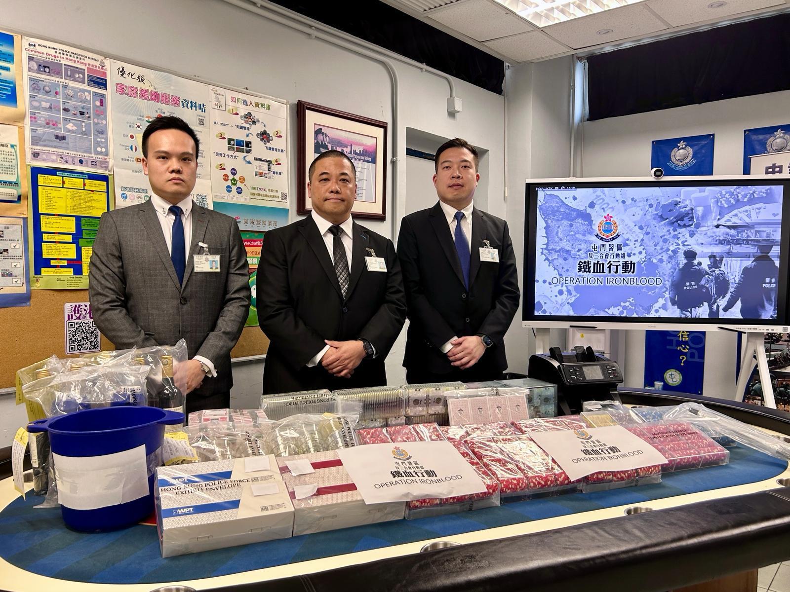 警屯門反罪惡拘101人 搗破8個非法場所