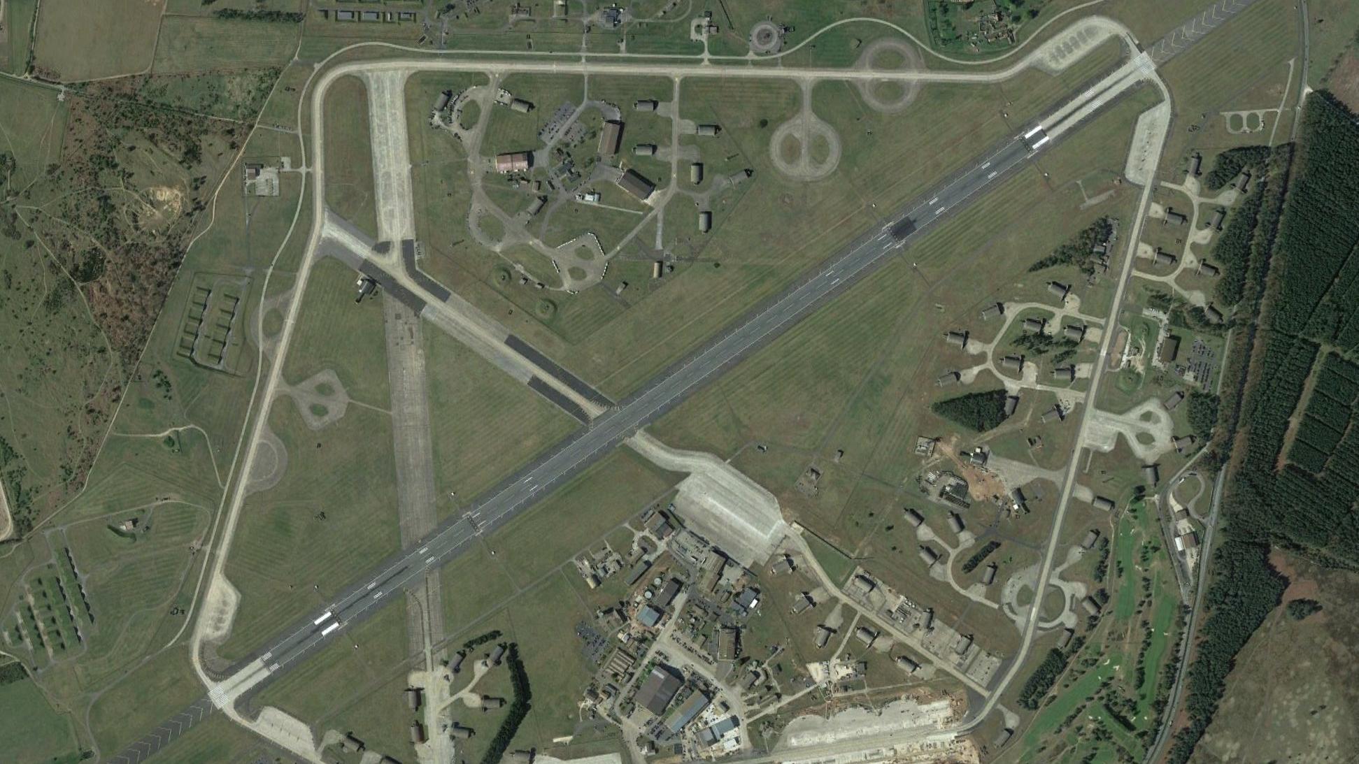 英國空軍拉肯希斯基地。(互聯網)