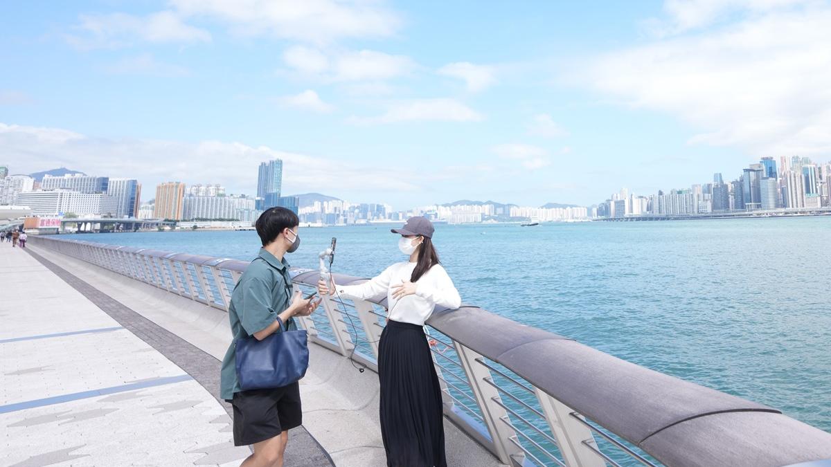 油尖旺民政事務處建議把尖沙咀東海濱改成「體育星光大道」。(資料圖片／陳奕釗攝)