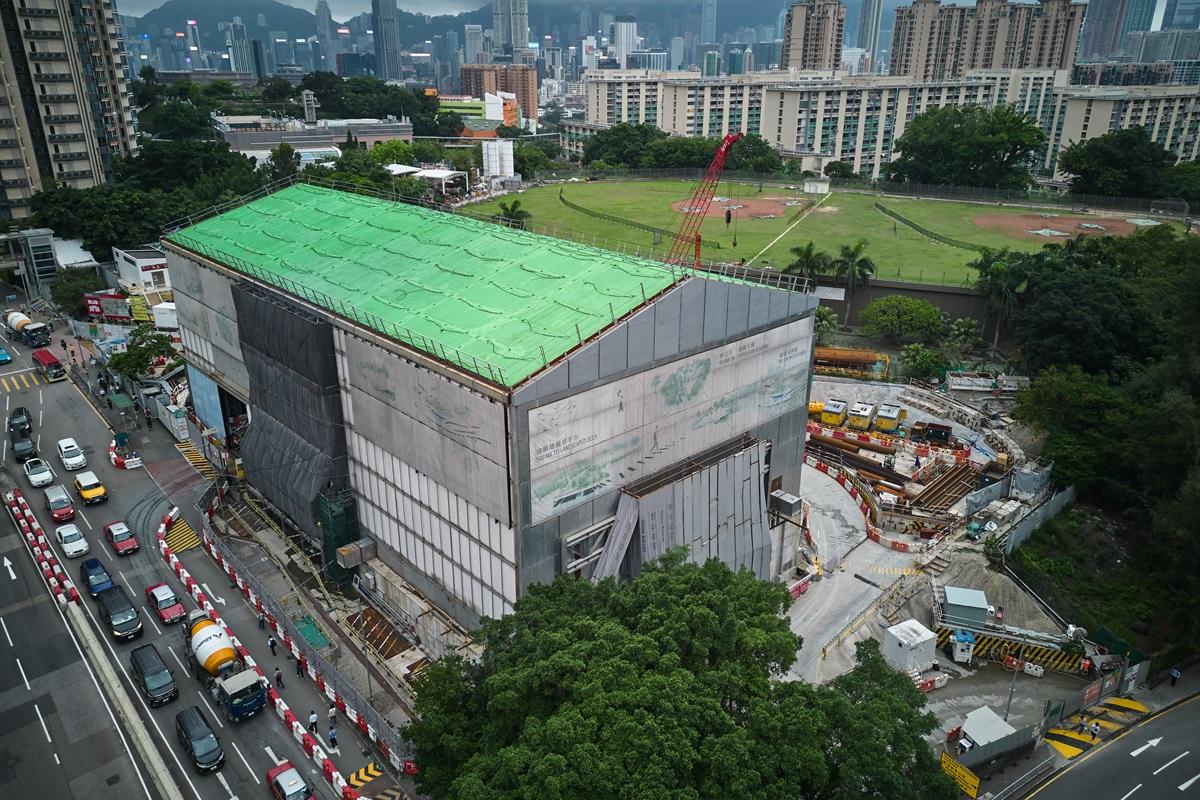 中九龍幹線地盤去年發生致命交通意外。(資料圖片)