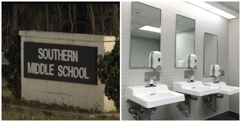 美國有一間中學的學生為了拍TikTok影片，經常在上課期間以去廁所為由「走堂」，躲在廁所利用鏡子拍片，最終校方「見招拆招」，將廁所鏡子全面拆除，成功遏止歪風。