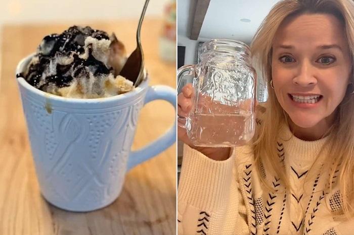 麗絲蕙絲潘自製雪甜品被鬧污糟