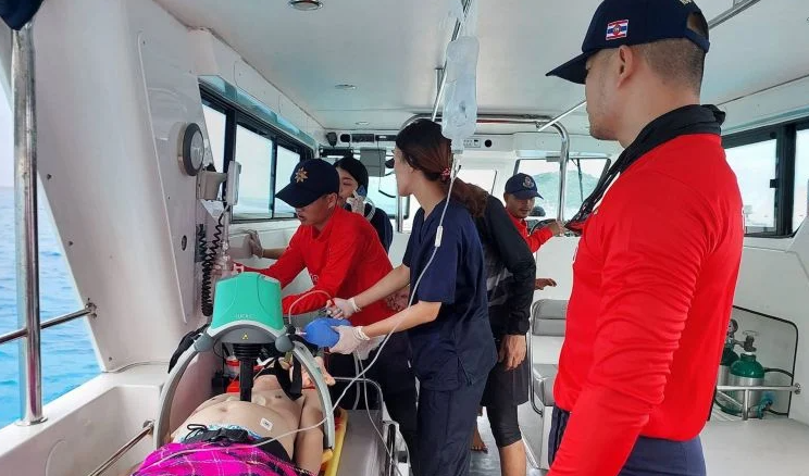 泰國傳媒報道，一名31歲中國籍男遊客上周五(5日)在泰國斯米蘭群島（Similan Islands）國家公園海域浮潛期間溺斃。