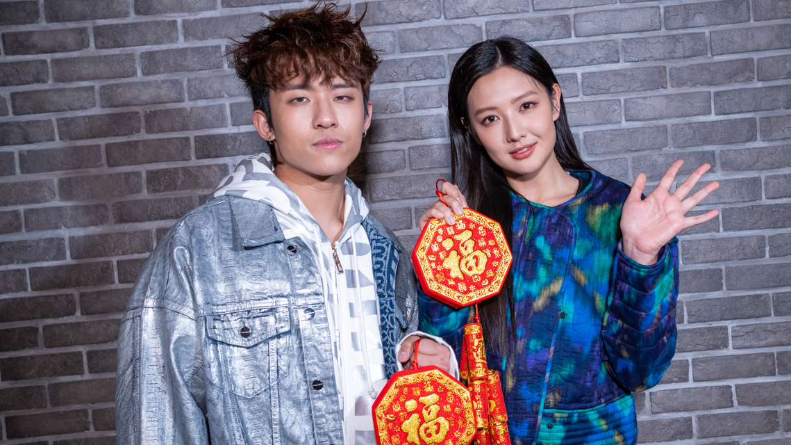 龍女Mandy譚旻萱許下新年願望 龍仔ANSONBEAN紅底打孖上開運