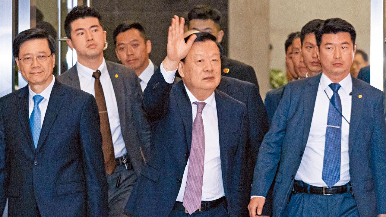 夏寶龍訪港 考察調研7日 陳國基：料快公布惠港政策