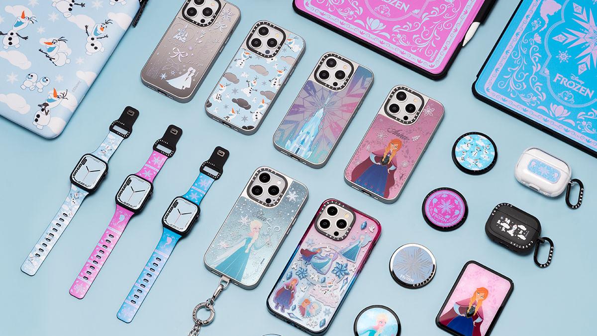 CASETiFY Frozen聯乘 Elsa、Anna、小白手機殼、手機繩等配件施展冰雪魔法