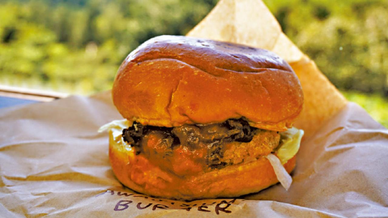 淡路島必食洋葱牛肉漢堡