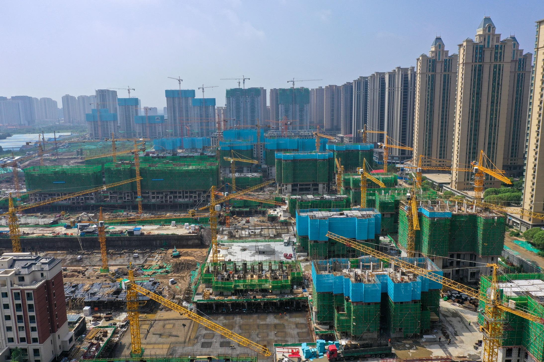 觀望內地房地產銷售