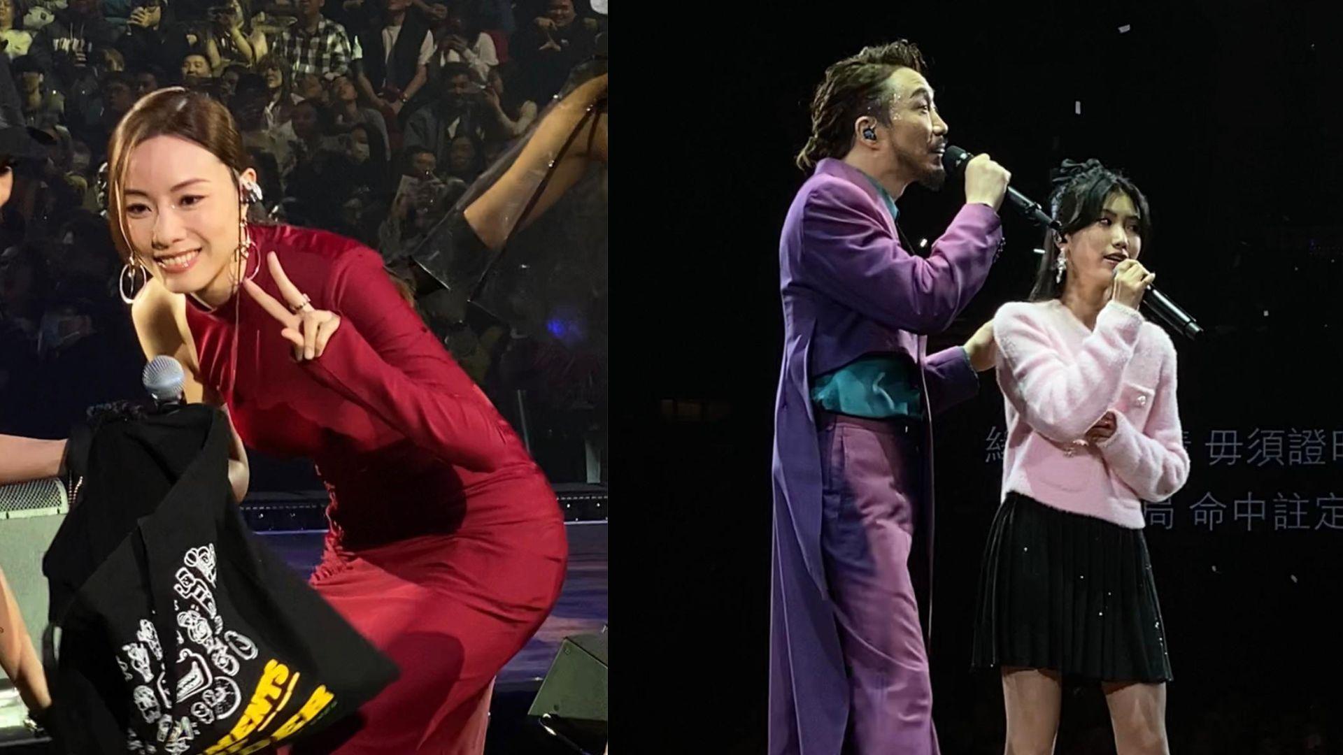 鄭中基演唱會2024｜鄧麗欣登場逗利是 Ronald邀14歲囡囡Emma父女檔合唱