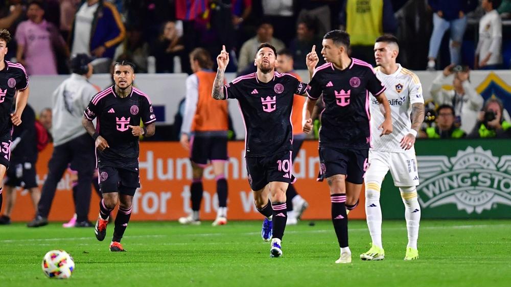 美斯補時建功為國際邁亞密迫和1:1。(路透社)