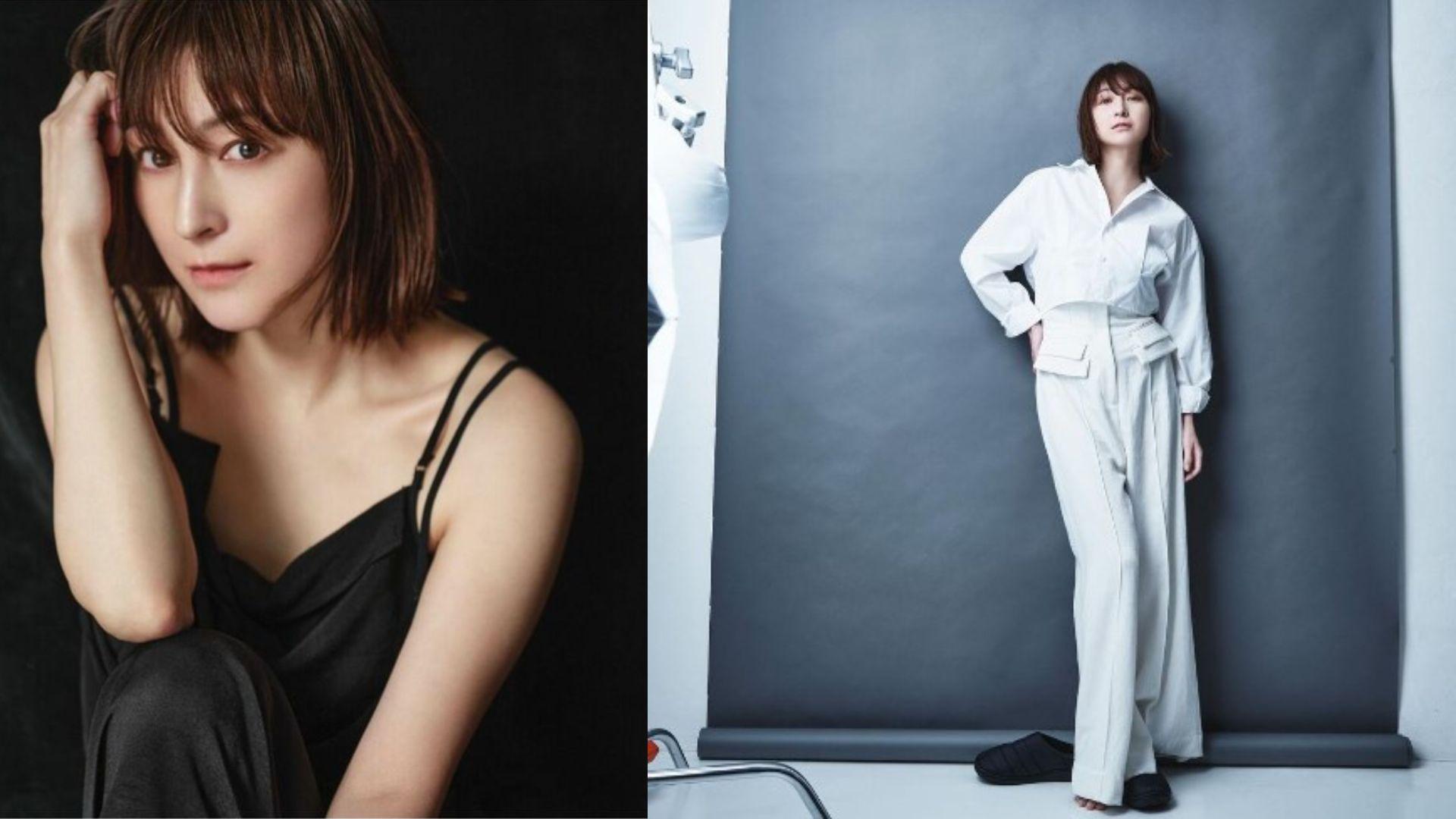 廣末涼子爆不倫戀後全面復出 穿吊帶小背心拍性感照回歸