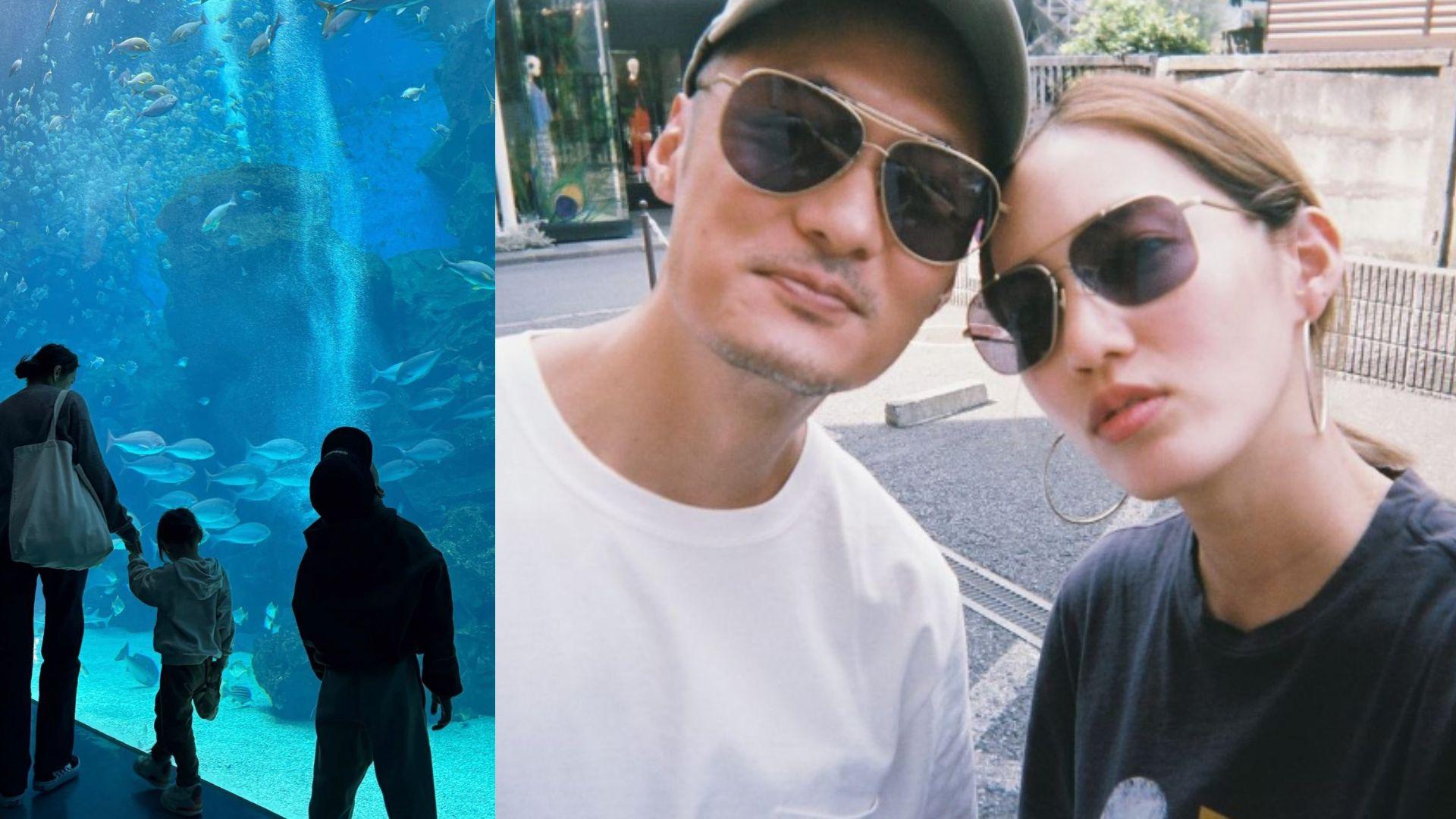 余文樂傳離婚後公開天倫樂 拍下老婆身影粉碎婚變傳聞