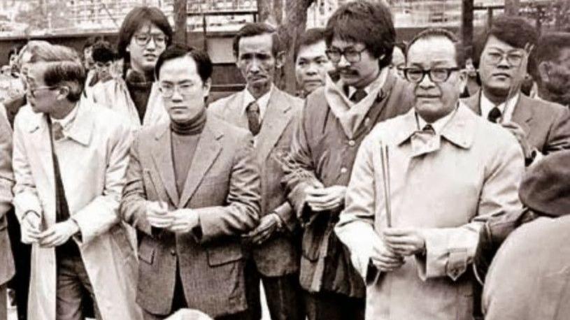 曾俊華憶述任沙田助理政務專員時每年必到車公廟。(曾俊華FB)