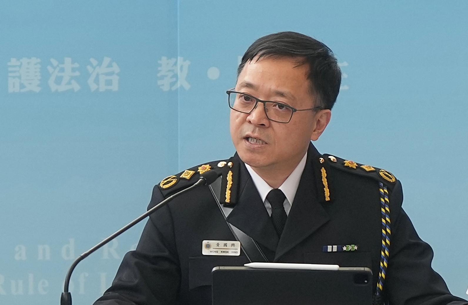 懲教署署長黃國興。