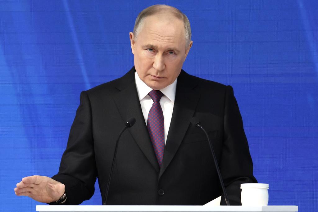 普京國情咨文︰警告西方派兵烏克蘭 或引爆核戰