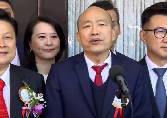韓國瑜當選台立院議長 （影片截圖）