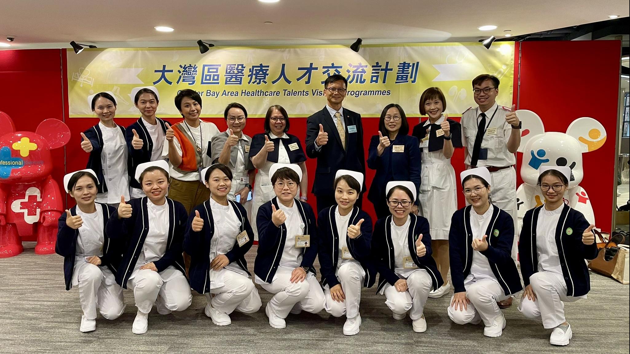 首批70名大灣區護士將完成交流計劃　醫管局指初期需要磨合