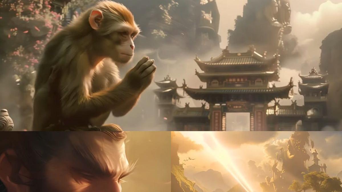 AI《西遊記》4分鐘動畫孫悟空維妙維肖 神人僅用1周製作(多圖)