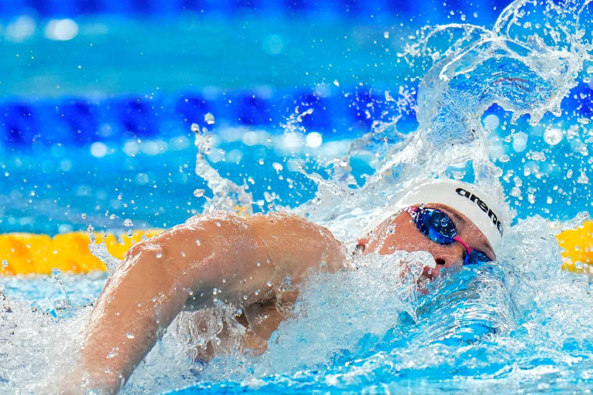 游泳世錦賽｜何詩蓓晉女子100米自由泳決賽 明晨爭第二金（美聯社）